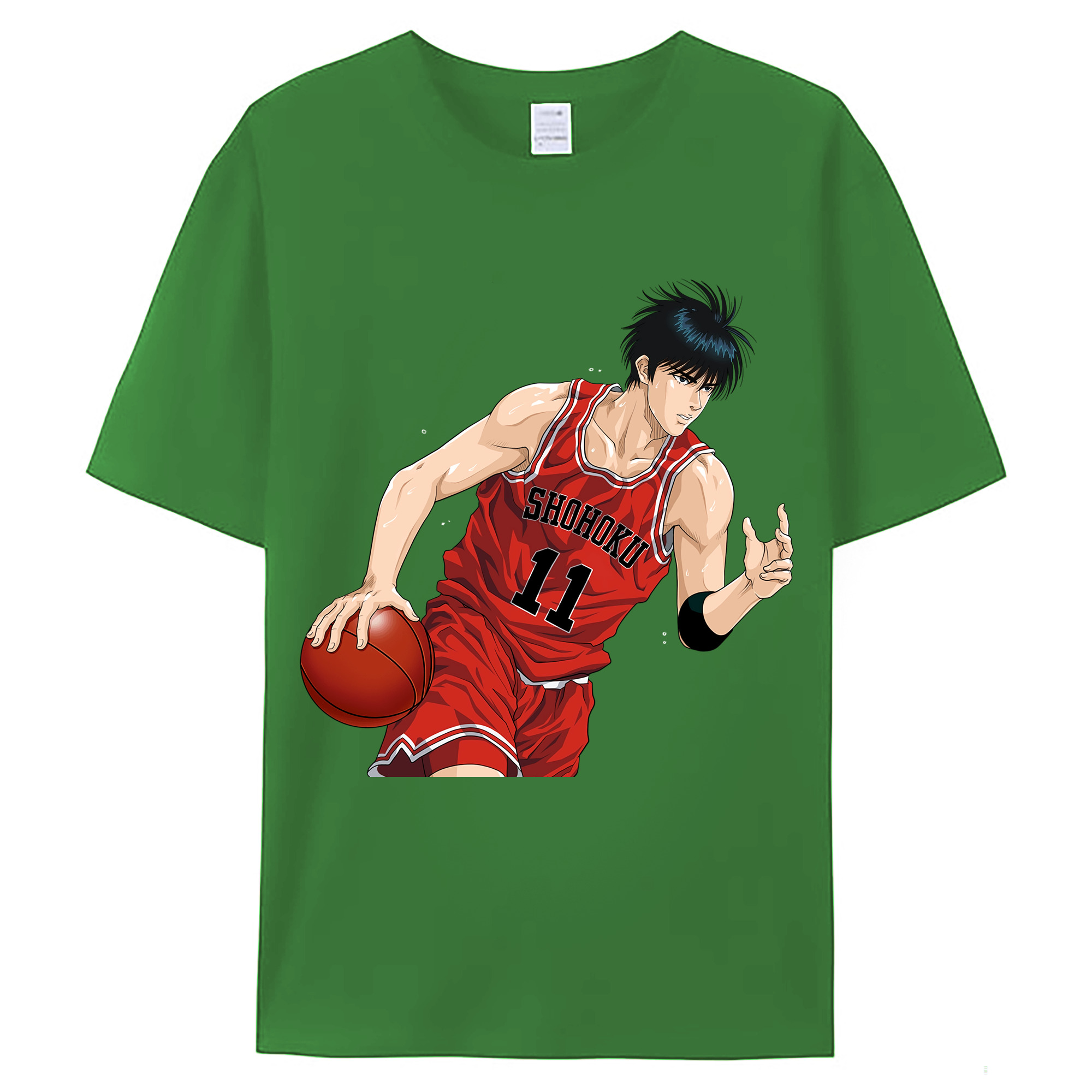 （画像用） SLAM DUNK／スラムダンク レディースカジュアルプリントTシャツ（綿100％）